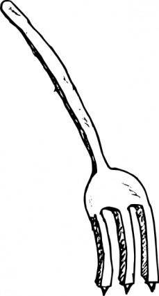 Fork clip art