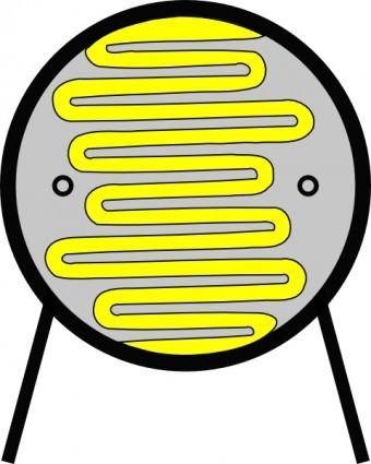 Light Dependant Resistor Ldr clip art