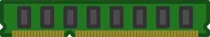 Ram Memory Chip clip art