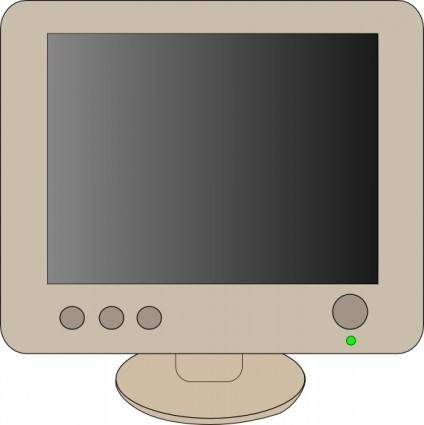 Lcd Flat Panel Monitor clip art
