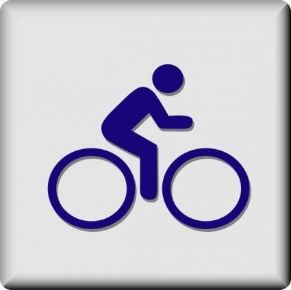 Hotel Icon Cycling clip art