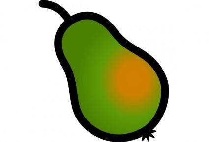 Pear Icon clip art