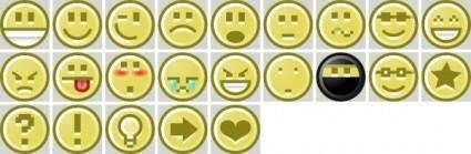 Smiley Icons Collection clip art