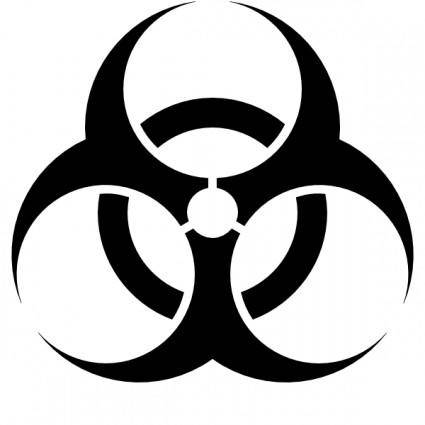 Biohazard Sign clip art