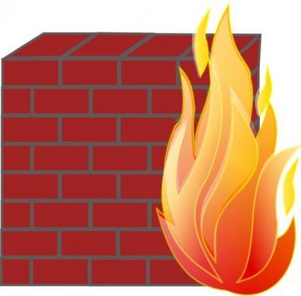 Firewall clip art