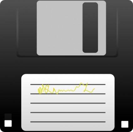 Kuba Floppy Disk clip art