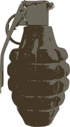 Hand Grenade clip art