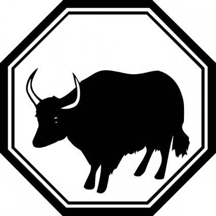 Ox Farm Animal clip art
