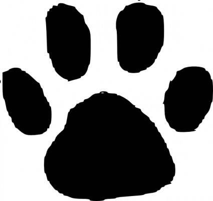 Animal Footprint clip art