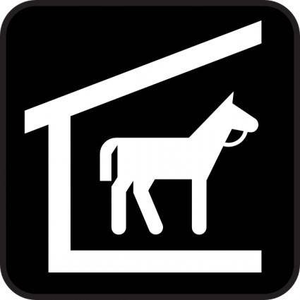 Horse Stable clip art