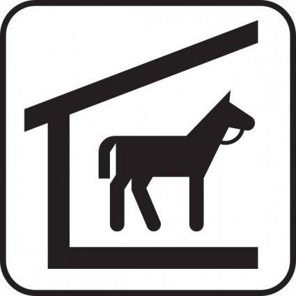 Horse Stable clip art