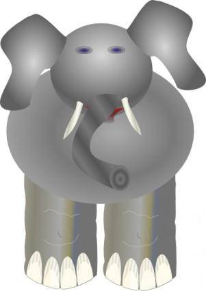 Ploppy The Elephant clip art