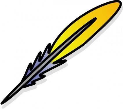 Feather clip art