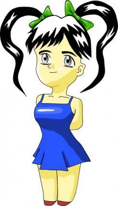 Anime Girls Cartoon clip art