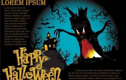 Halloween Vector Poster