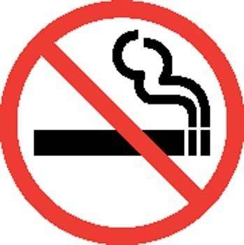 No smooking Sign Board Vector