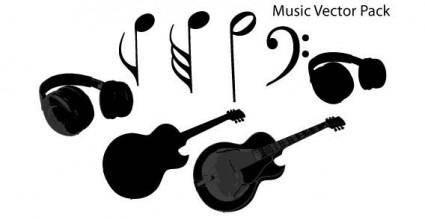 Music vector pack