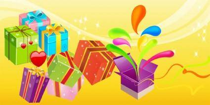 Free Vector Gift 01