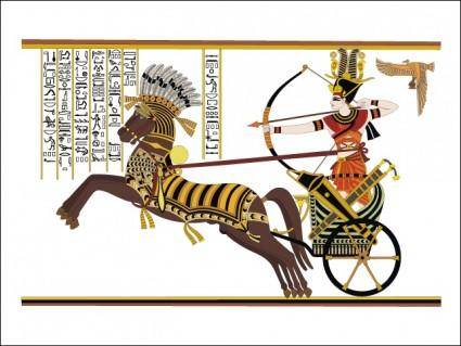 
								Ramesses II in the Battle of Kadesh							