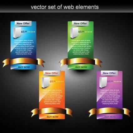 Web design decorative elements vector 2