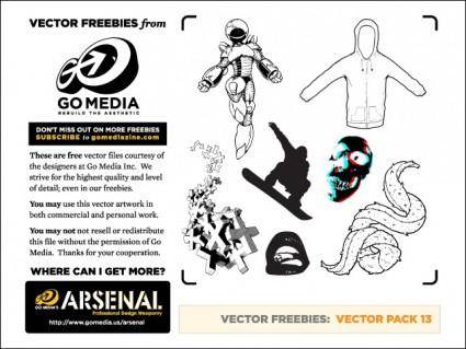 
								Go Media's Vector Pack 13							