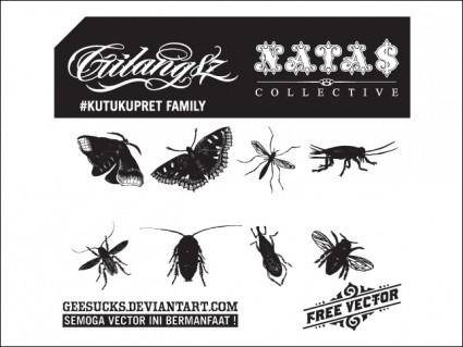 
								Free Insect Vectors							
