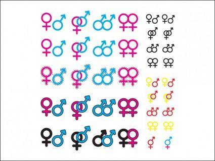 
								Gender Symbol Vector							