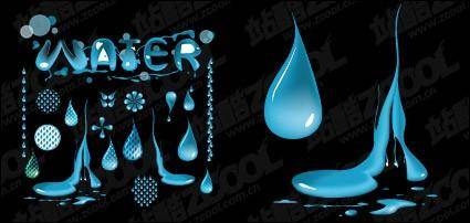 Water vector material