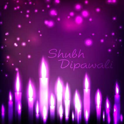 Beautifully diwali background 10 vector