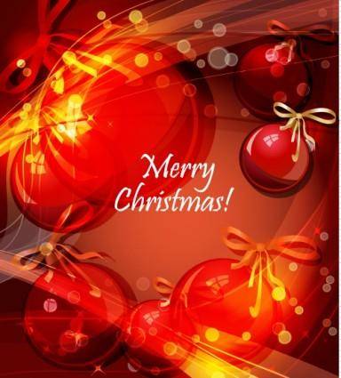 Gorgeous christmas background 01 vector