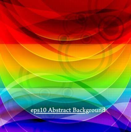 Colorful trend background 02 vector