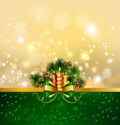 Beautiful christmas background 04 vector