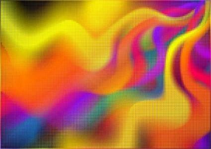 Brilliant neon color background image 04 vector