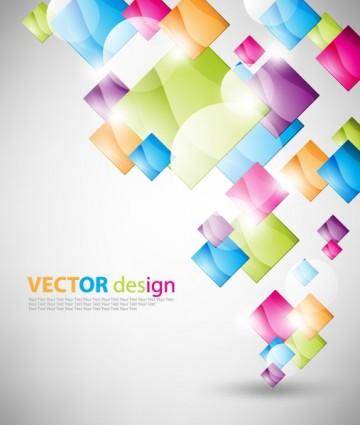 Symphony square background vector