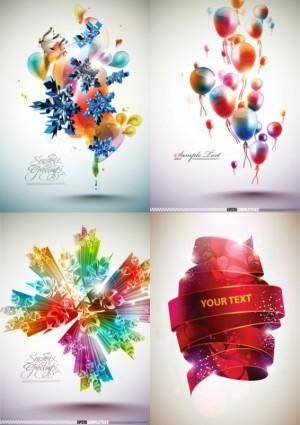 Beautiful dynamic background vector