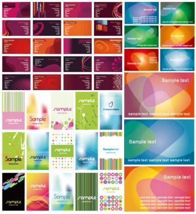 A variety of beautiful vector background nonoriginal works