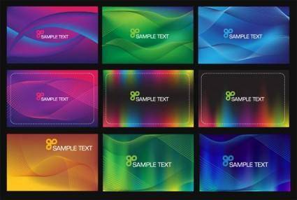 9 lines of lightsensitive background card vector