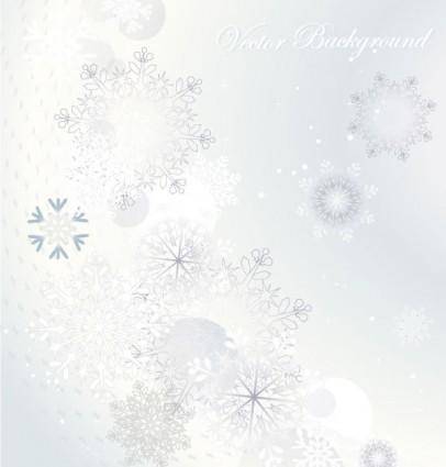Snowflake background 04 vector