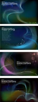 Dynamic halo background 01 vector