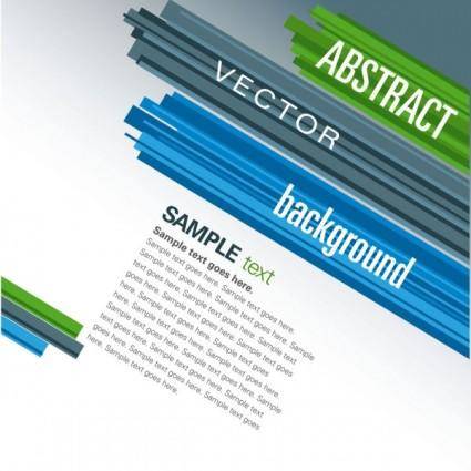 Dynamic lines of the background vector