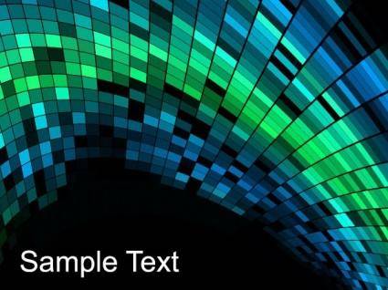 Mosaic background vector 4