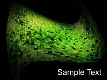 Dynamic trend of the mosaic background 03 vector