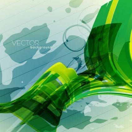 Green textured background 04 vector