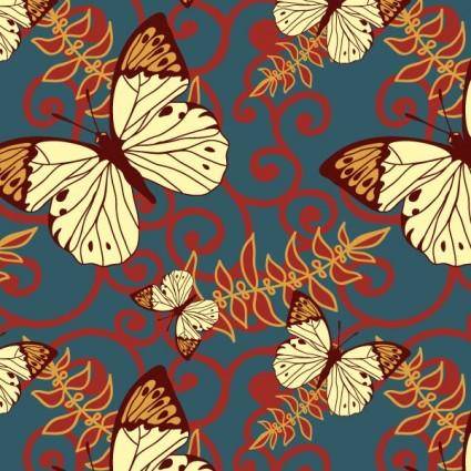 Butterfly vector background