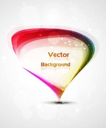 Beautiful colorful halo background 02 vector
