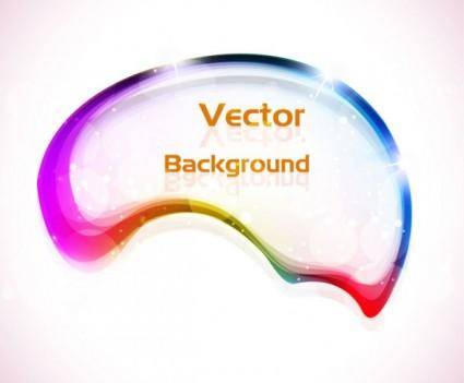 Beautiful colorful halo background 04 vector