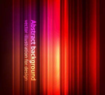 Brilliant red curtain background vector