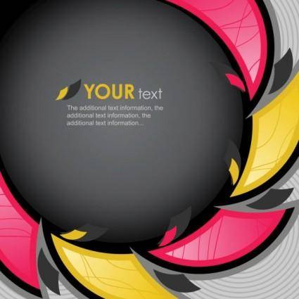 Dynamic colorful background 01 vector