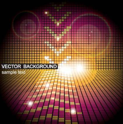 The gorgeous starstudded background 02 vector