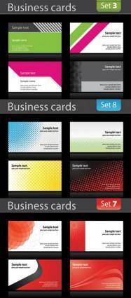 Business card background vector